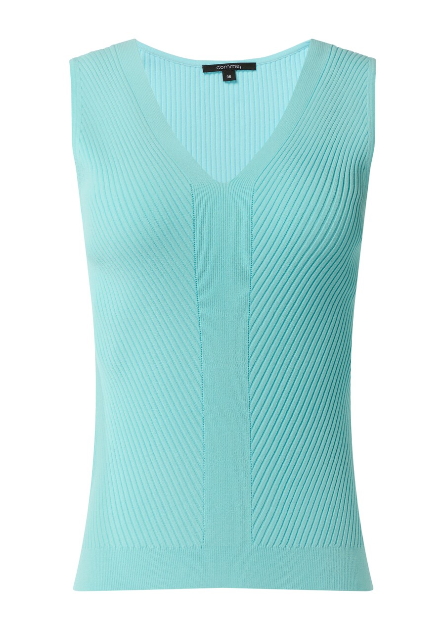 Вязаный топ COMMA, бирюзовый
Вязаный топ COMMA, бирюзовый