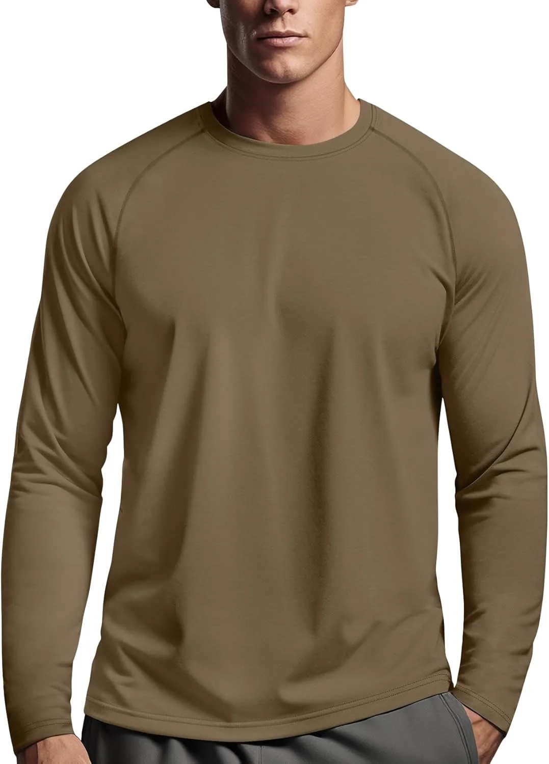 Футболка для бега и тренировок мужская, Moisture Wicking, SPF, Long Sleeve Zengjo
Футболка для бега и тренировок мужская, Moisture Wicking, SPF, Long Sleeve Zengjo