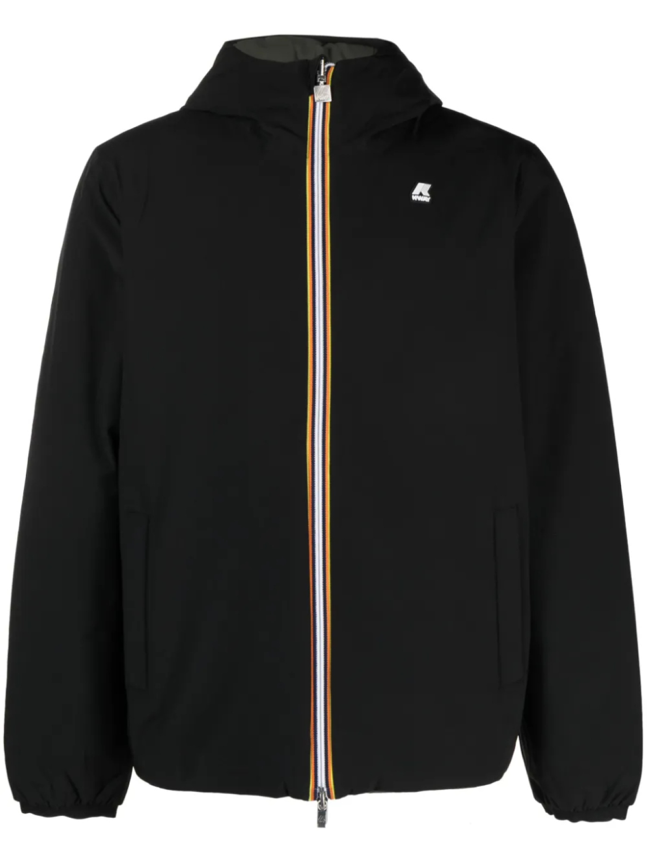 Двусторонняя куртка с капюшоном и нашивкой-логотипом K-Way, синий
Двусторонняя куртка с капюшоном и нашивкой-логотипом K-Way, синий