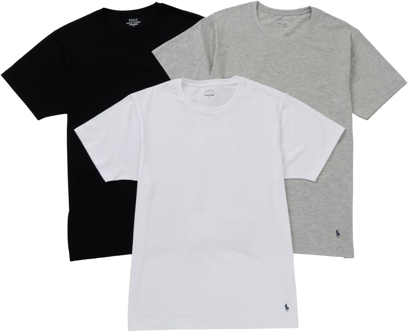 Мужские футболки POLO RALPH LAUREN с коротким рукавом и круглым вырезом (комплект из 3 штук) с логотипом One Point, однотонные (RM1-C501)
Мужские футболки POLO RALPH LAUREN с коротким рукавом и круглым вырезом (комплект из 3 штук) с логотипом One Point, однотонные (RM1-C501)