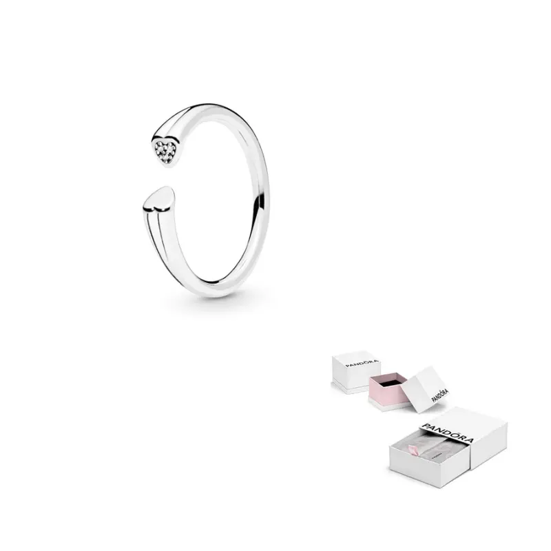 Кольцо для женщин Pandora, heart-shaped open-ended ring
Кольцо для женщин Pandora, heart-shaped open-ended ring