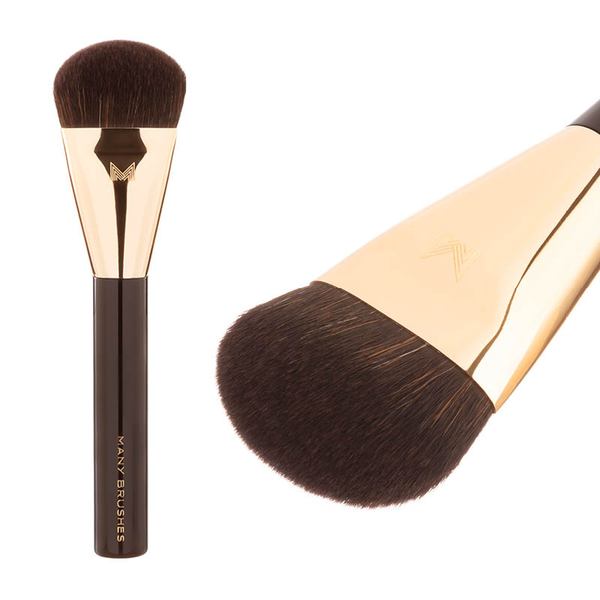 Плоская и скошенная кисть для нанесения тональной основы и контуринга, 02, 1 шт. Many Brushes Chocolate
Плоская и скошенная кисть для нанесения тональной основы и контуринга, 02, 1 шт. Many Brushes Chocolate