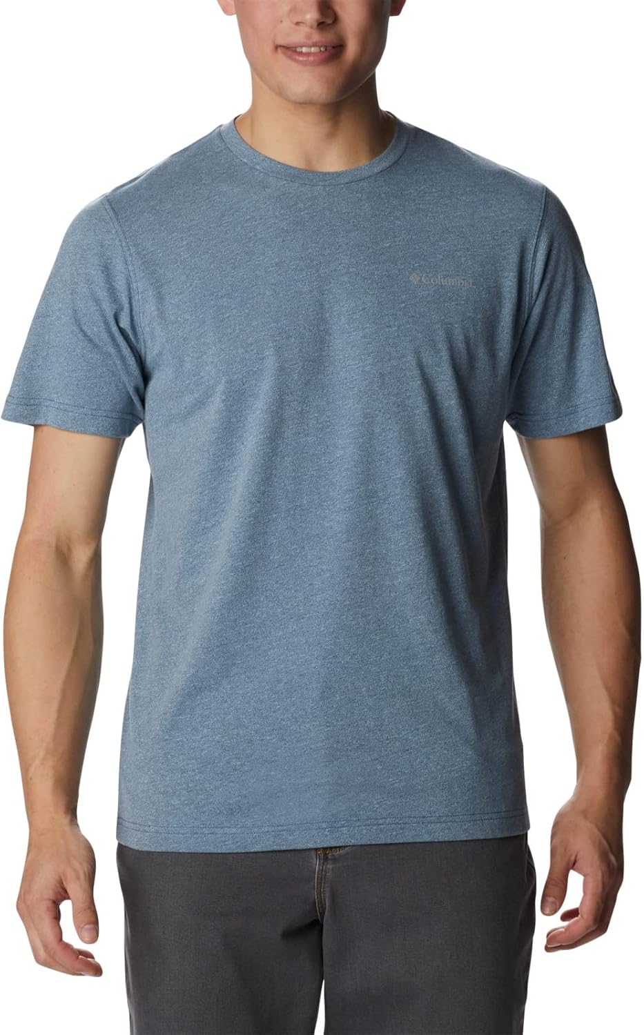 Мужская футболка Columbia Thistletown Hills с коротким рукавом, Dark Mountain/Sky Blue
Мужская футболка Columbia Thistletown Hills с коротким рукавом, Dark Mountain/Sky Blue