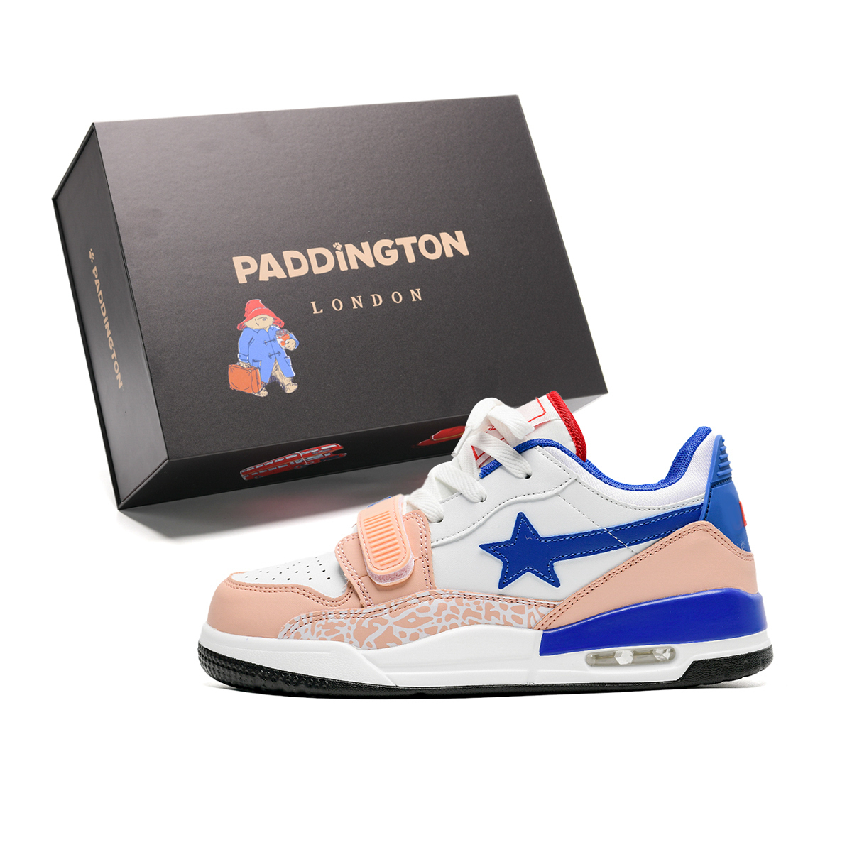 Paddington Bears Износостойкие лоу-топ скейтерские кроссовки унисекс синий розовый, цвет Blue Pink
Paddington Bears Износостойкие лоу-топ скейтерские кроссовки унисекс синий розовый, цвет Blue Pink