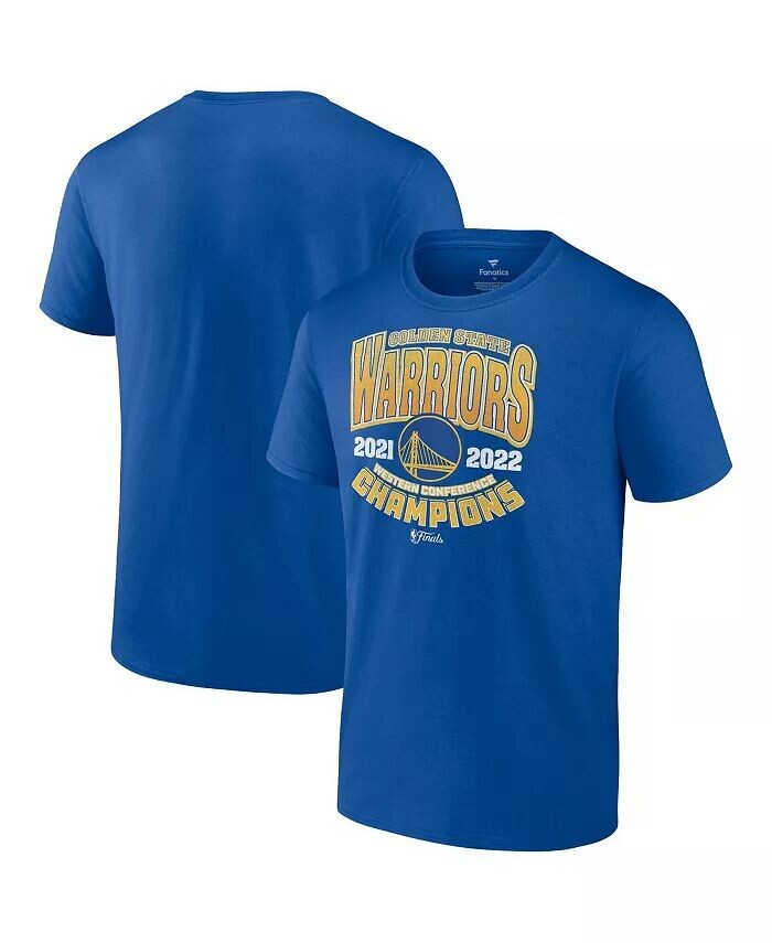Мужская футболка Royal Golden State Warriors 2022 Western Conference Champions Trap Fanatics
Мужская футболка Royal Golden State Warriors 2022 Western Conference Champions Trap Fanatics