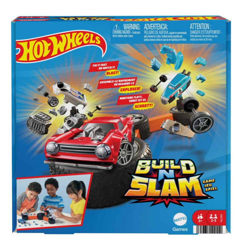 Build n Slam, аркадная игра, Hot Wheels
Build n Slam, аркадная игра, Hot Wheels