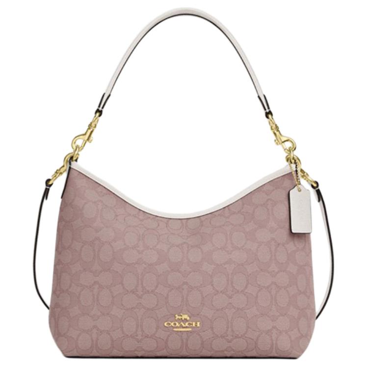 COACH Лаурэл Тканевая большая женская сумка через плечо розовая
COACH Лаурэл Тканевая большая женская сумка через плечо розовая