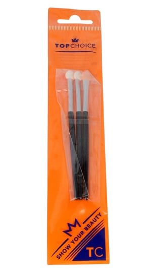 Аппликаторы для теней, 3 шт. Top Choice
Аппликаторы для теней, 3 шт. Top Choice