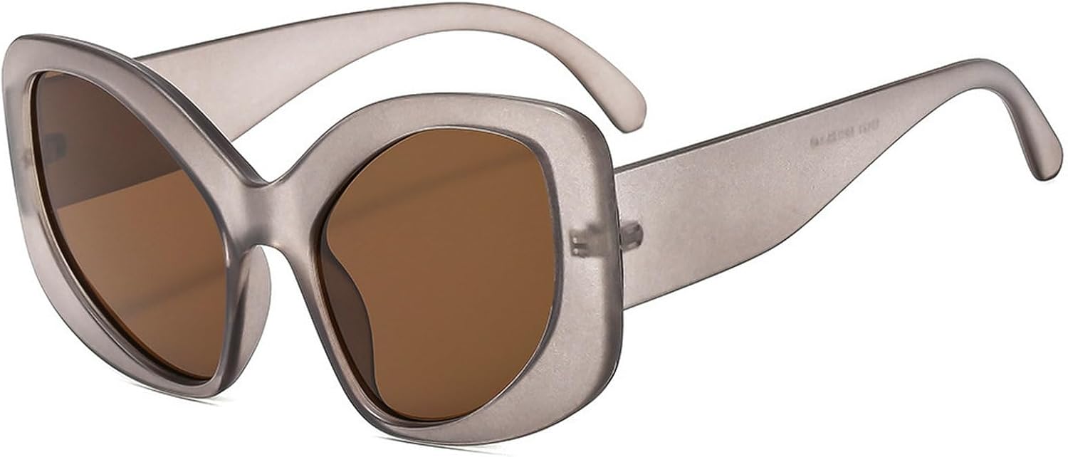 Современные модные солнцезащитные очки «кошачий глаз» для женщин, 2025 год, роскошные коричнево-зеленые солнцезащитные очки для женщин, большие ретро-очки mincl, Clear Brown
Современные модные солнцезащитные очки «кошачий глаз» для женщин, 2025 год, роскошные коричнево-зеленые солнцезащитные очки для женщин, большие ретро-очки mincl, Clear Brown