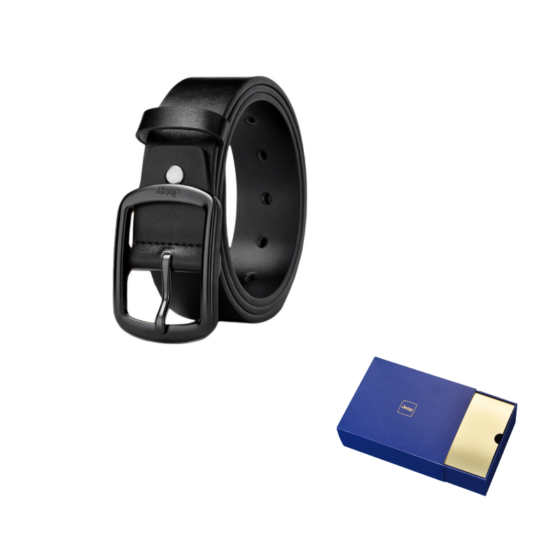 Ремень мужской из спилка кожи с фурнитурой из цинкового сплава, 3,8 см Jeep, черный with черный buckle
Ремень мужской из спилка кожи с фурнитурой из цинкового сплава, 3,8 см Jeep, черный with черный buckle