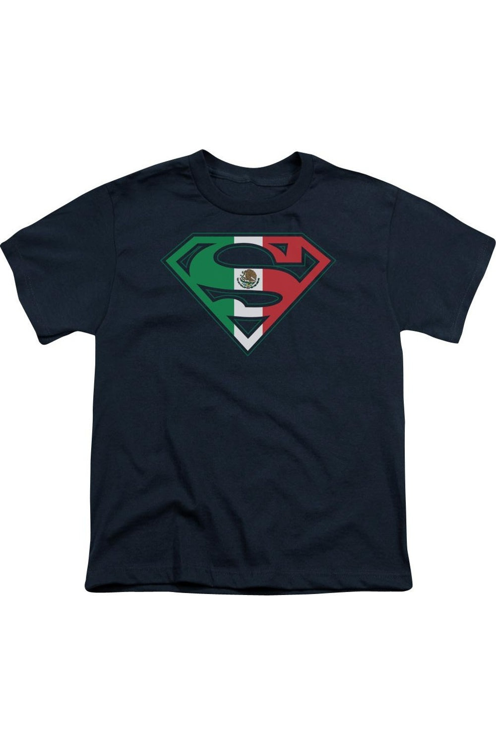 Футболка с мексиканским щитом Супермена для детей с коротким рукавом Gildan, темно-синий
Футболка с мексиканским щитом Супермена для детей с коротким рукавом Gildan, темно-синий