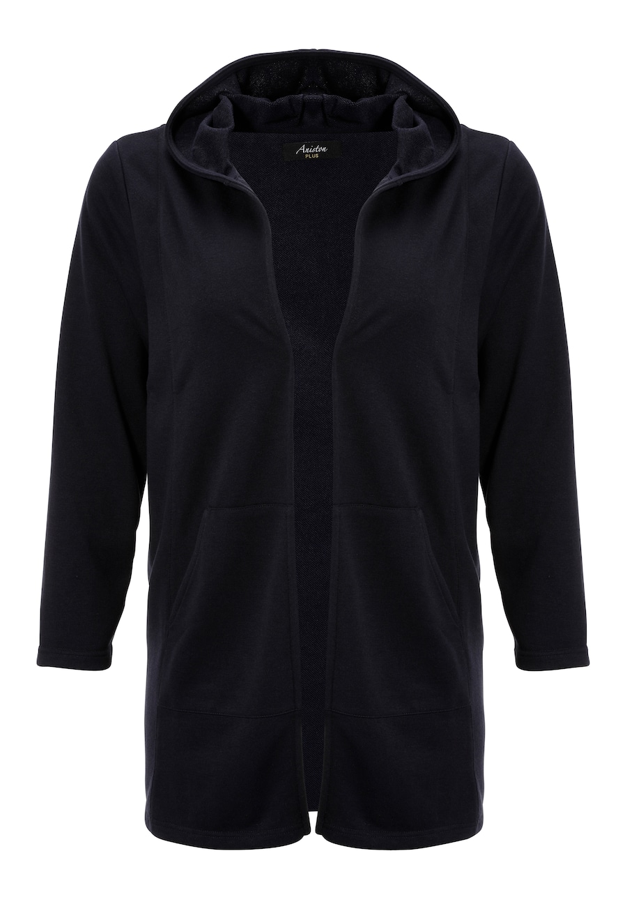 Толстовка с капюшоном на молнии Aniston, черный
Толстовка с капюшоном на молнии Aniston, черный