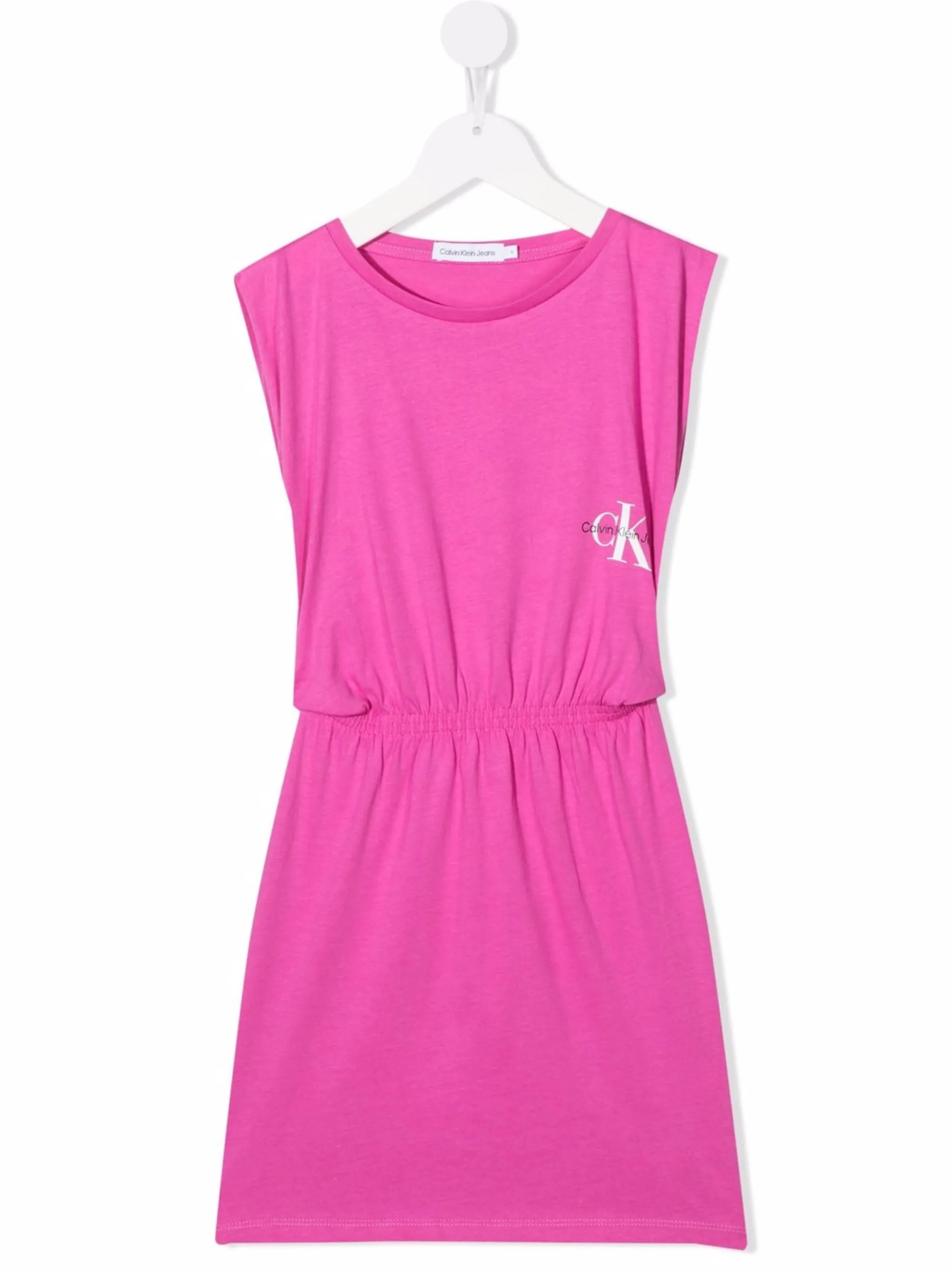Платье без рукавов с логотипом Calvin Klein Kids, розовый
Платье без рукавов с логотипом Calvin Klein Kids, розовый