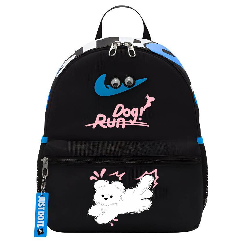 Nike Тканевый рюкзак унисекс черный и фото синий, White Puppy
Nike Тканевый рюкзак унисекс черный и фото синий, White Puppy