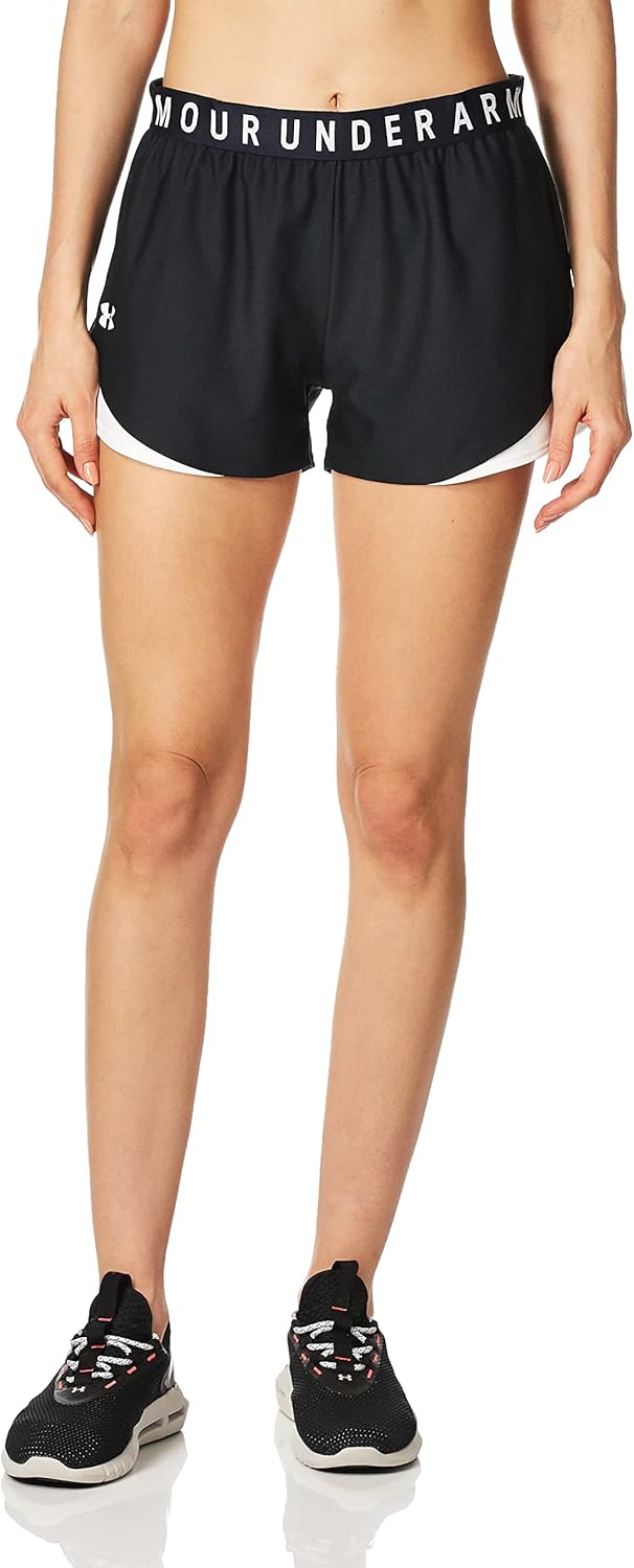 Under Armour Women's Play Up 3.0 шорты, Black (002)/White
Under Armour Women's Play Up 3.0 шорты, Black (002)/White