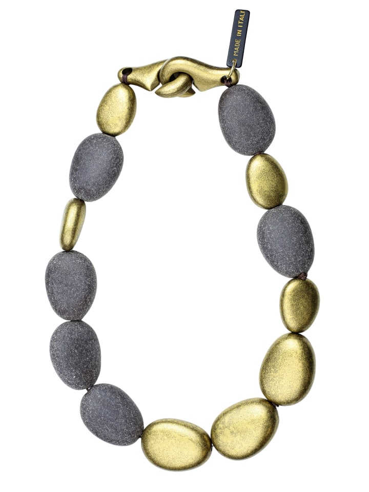 Collezione alessandro Короткое ожерелье «Цецилия» коричневого цвета
Collezione alessandro Короткое ожерелье «Цецилия» коричневого цвета