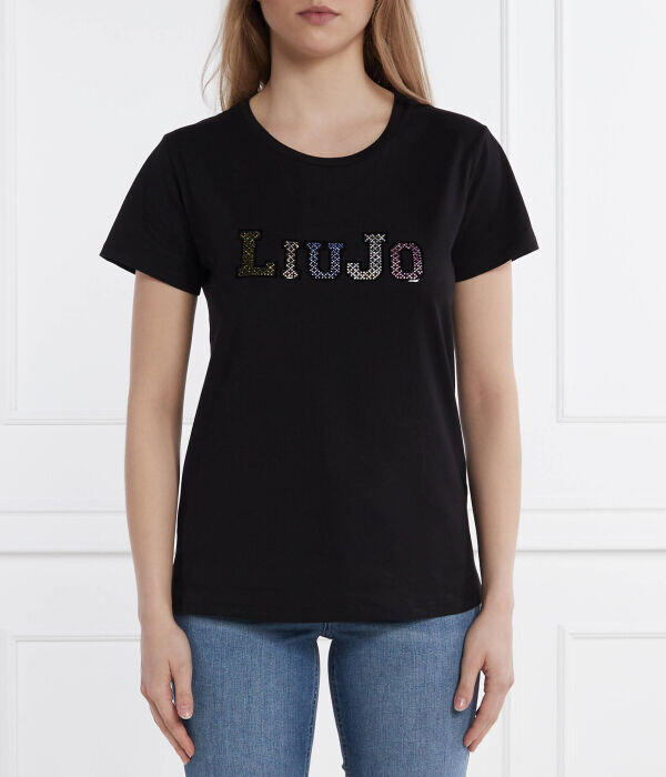 Футболка женская Liu Jo Sport с короткими рукавами, черный
Футболка женская Liu Jo Sport с короткими рукавами, черный