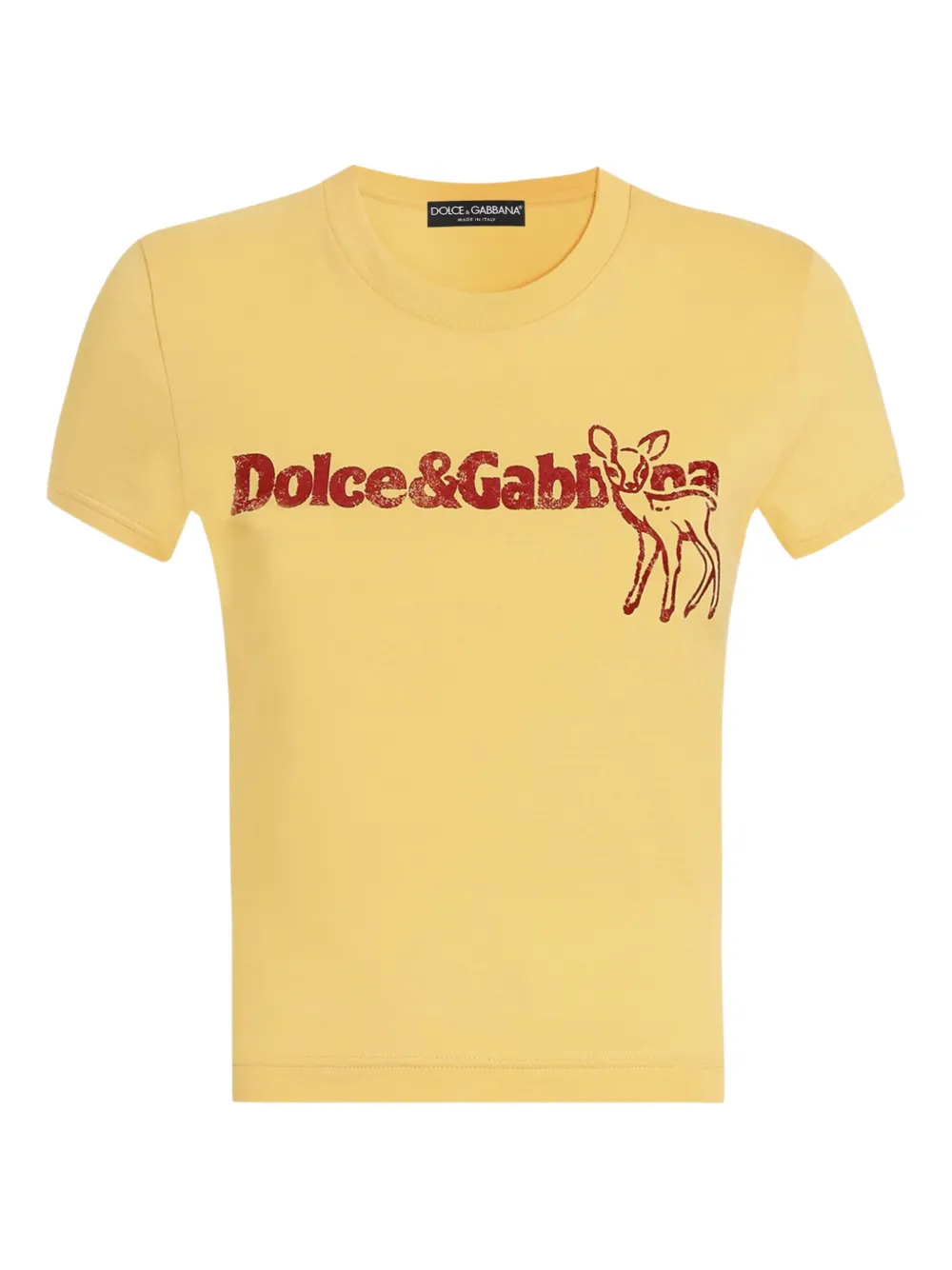 Футболка с логотипом Dolce & Gabbana, желтый
Футболка с логотипом Dolce & Gabbana, желтый