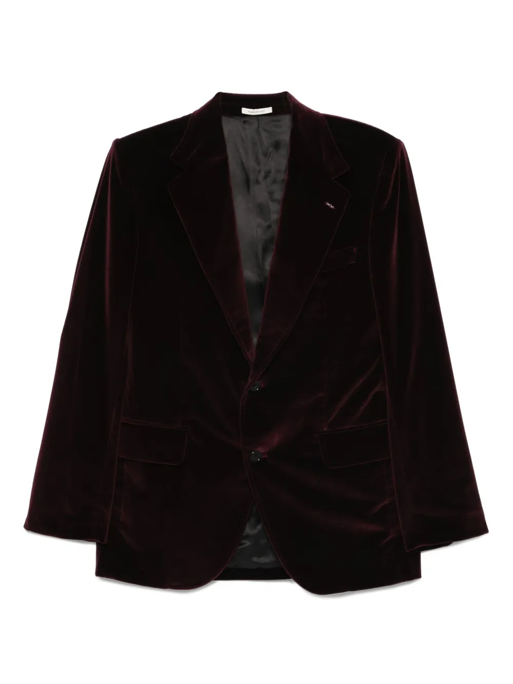 Однобортный бархатный пиджак Husbands, фиолетовый
Однобортный бархатный пиджак Husbands, фиолетовый