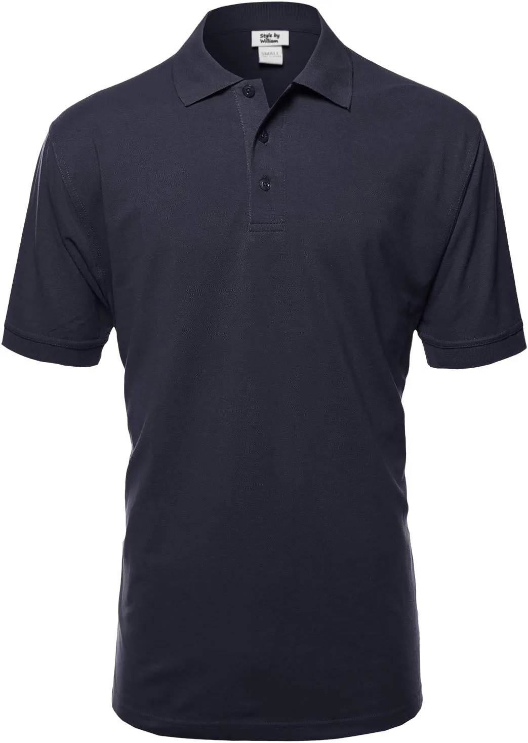 Мужская базовая поло с коротким рукавом Style by William
Мужская базовая поло с коротким рукавом Style by William