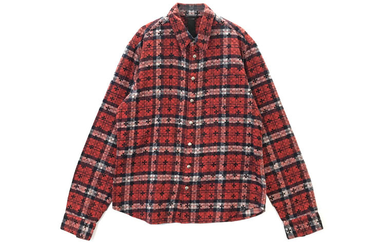 Рубашка унисекс красная Chrome Hearts, красный
Рубашка унисекс красная Chrome Hearts, красный