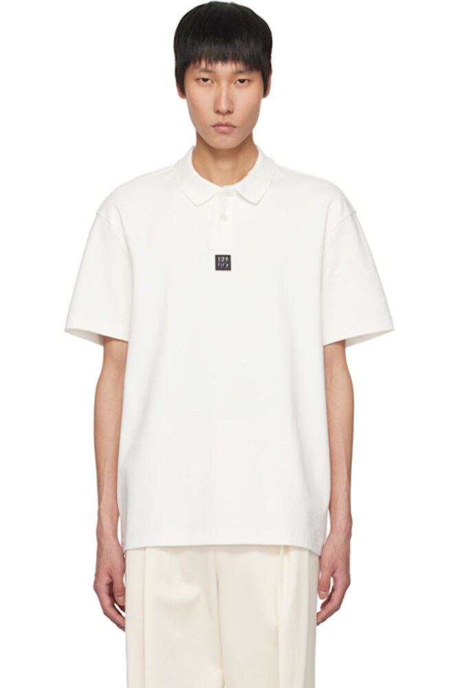 Белая футболка-поло из интерлок-хлопка с логотипом Hugo
Белая футболка-поло из интерлок-хлопка с логотипом Hugo