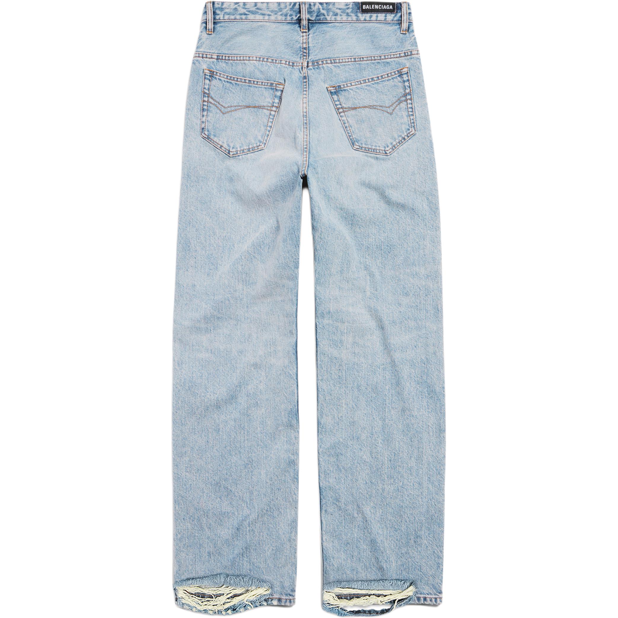 Прямые джинсы Balenciaga, синий
Прямые джинсы Balenciaga, синий