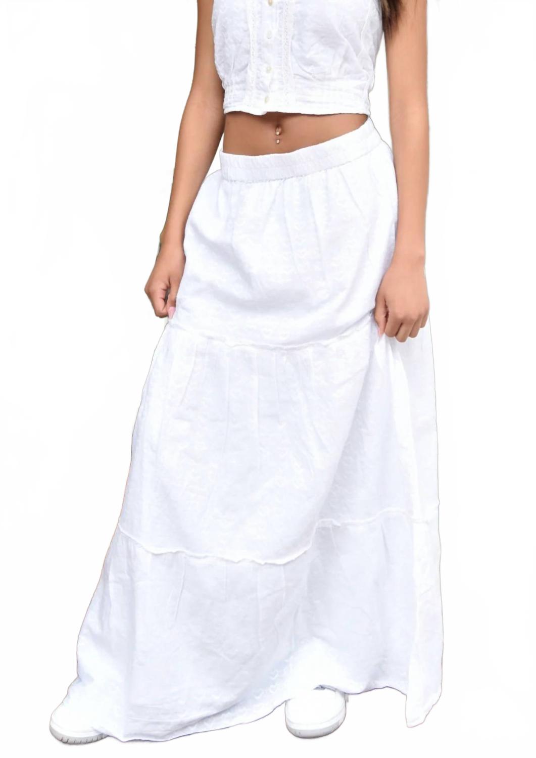 Детская юбка макси Bella Heart в белом THEME
Детская юбка макси Bella Heart в белом THEME