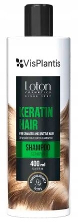 Шампунь для волос с кератином, 400 мл Vis Plantis Loton, Elfa Pharm
Шампунь для волос с кератином, 400 мл Vis Plantis Loton, Elfa Pharm