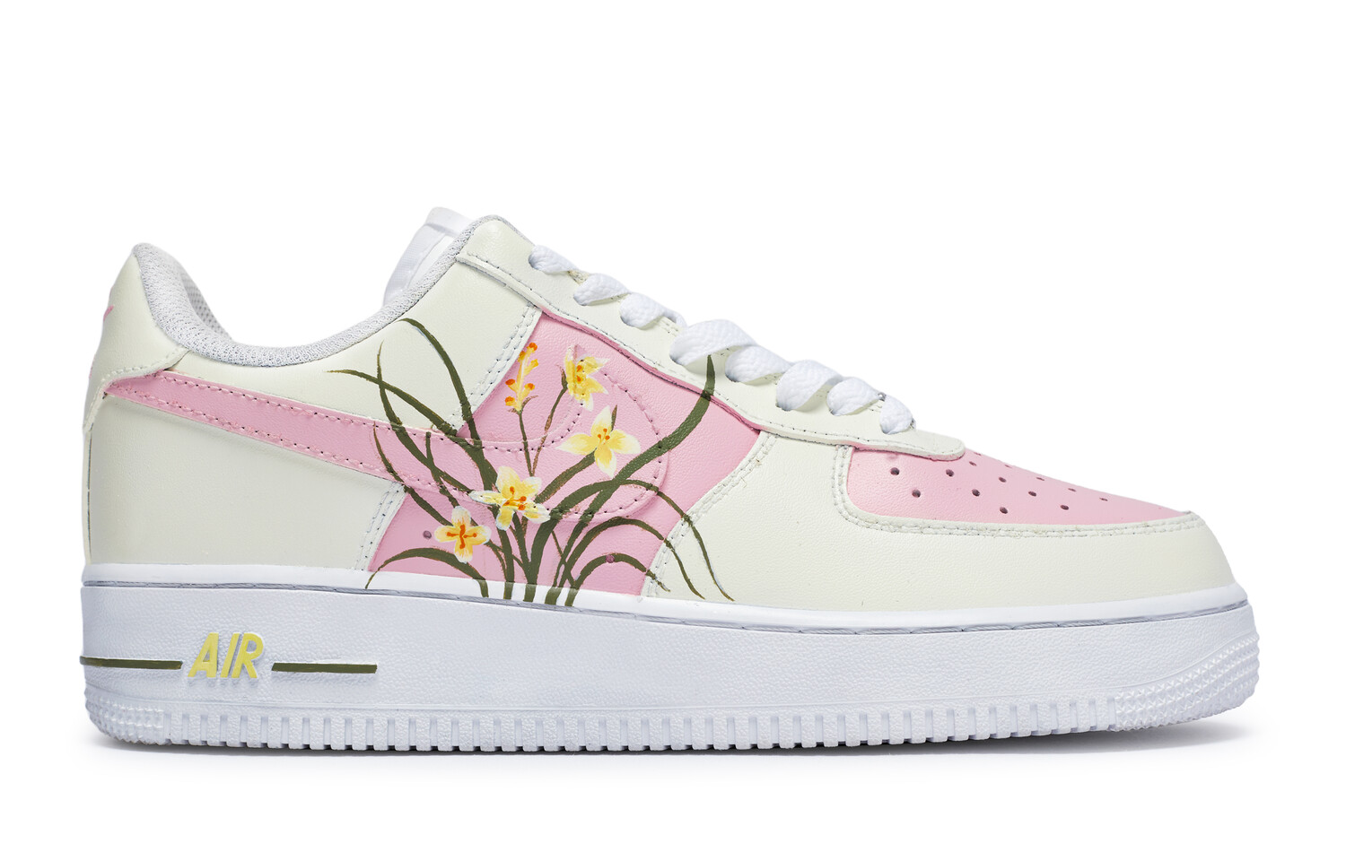 Кроссовки Nike Air Force 1 Skateboarding Shoes Women's Low-top Pink, цвет Custard powder
Кроссовки Nike Air Force 1 Skateboarding Shoes Women's Low-top Pink, цвет Custard powder