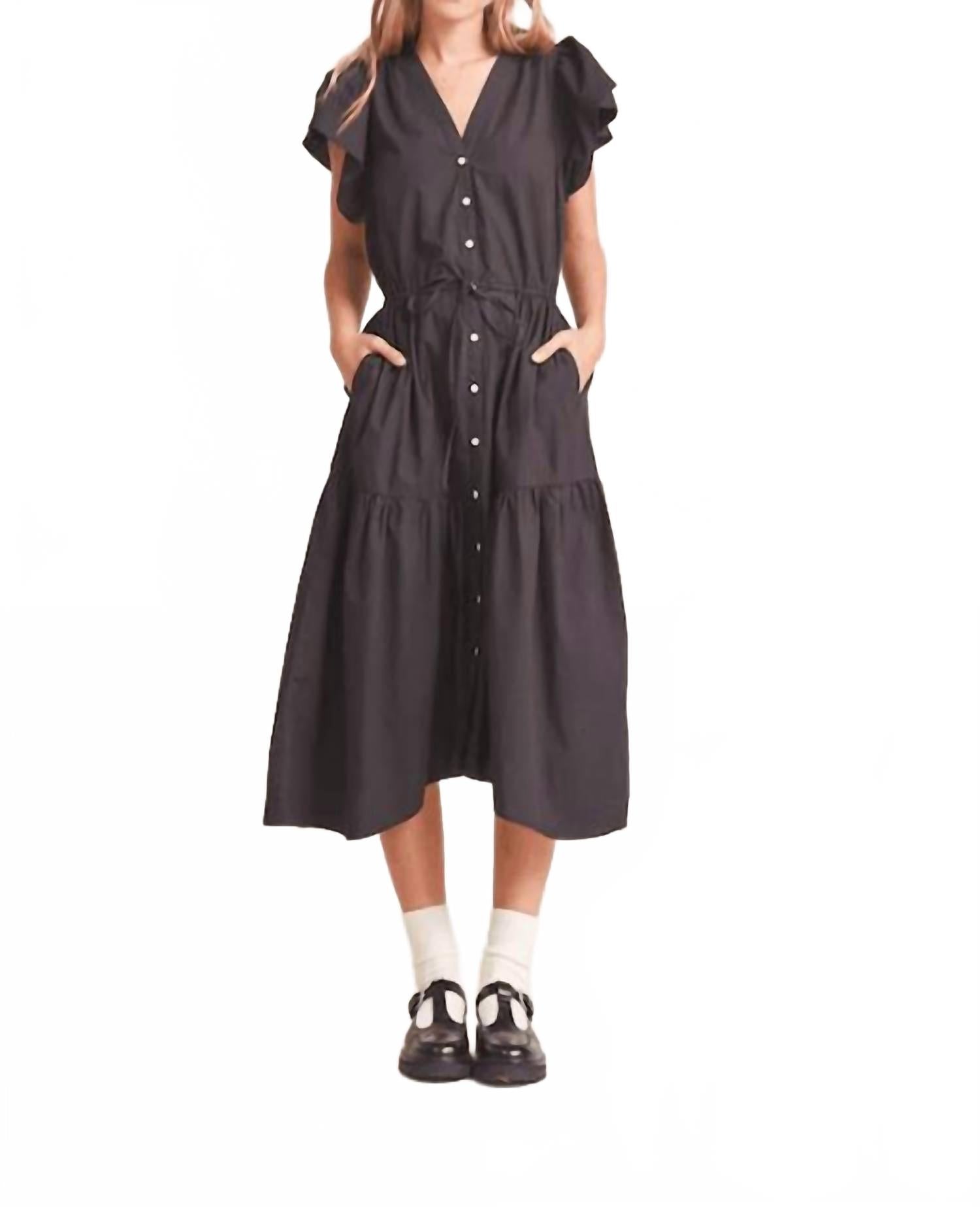 Платье Birds Of Paradis Kristi черное TROVATA
Платье Birds Of Paradis Kristi черное TROVATA