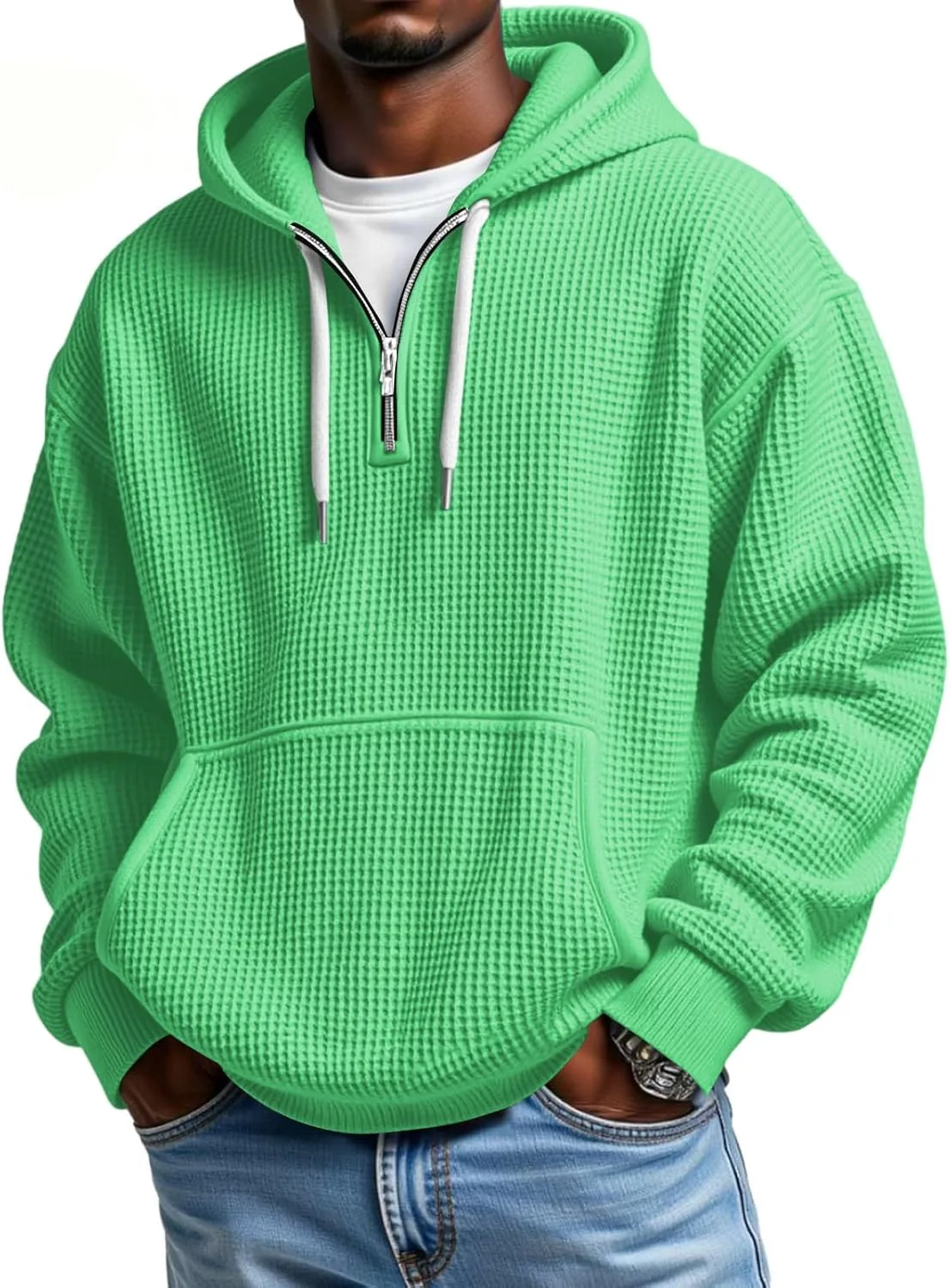 Толстовка Quarter Zip Pullover с капюшоном и карманами eoeioa
Толстовка Quarter Zip Pullover с капюшоном и карманами eoeioa