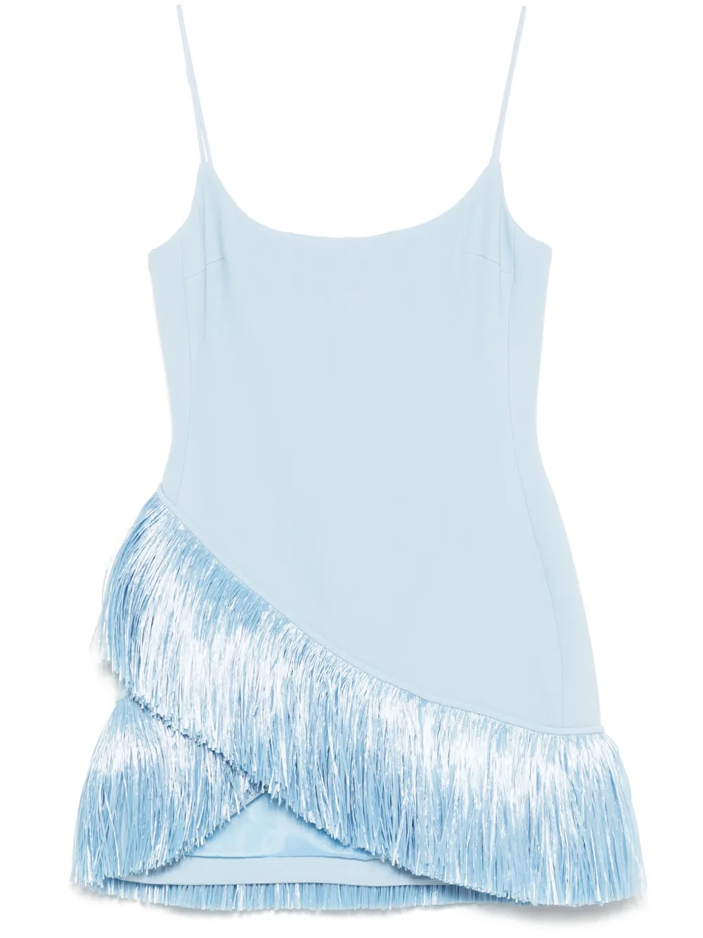 Платье мини с бахромой David Koma, синий
Платье мини с бахромой David Koma, синий