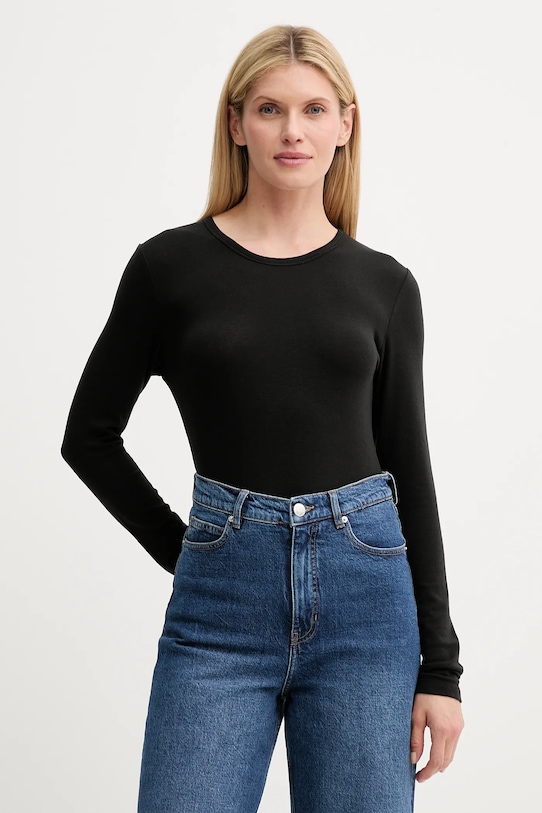 Лонгслив с добавлением шерсти LUTEST Munthe, черный
Лонгслив с добавлением шерсти LUTEST Munthe, черный