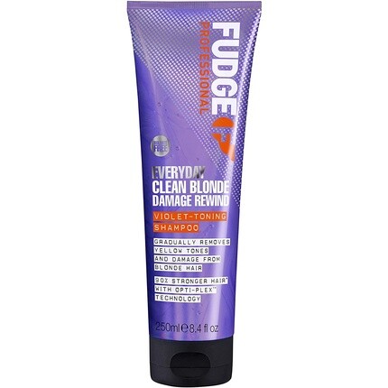 Профессиональный шампунь на каждый день Clean Blonde Damage Rewind Purple 250 мл, Fudge
Профессиональный шампунь на каждый день Clean Blonde Damage Rewind Purple 250 мл, Fudge