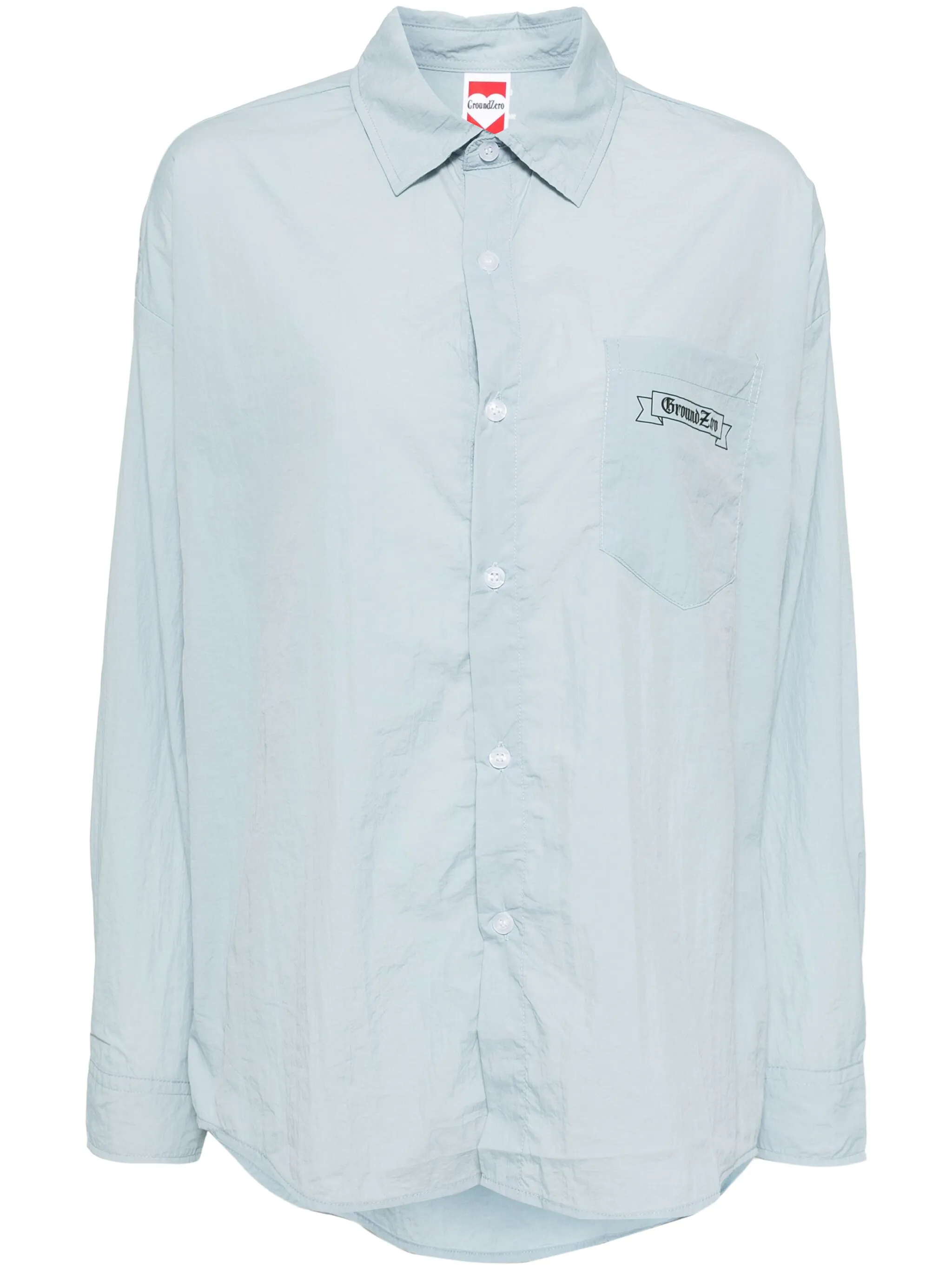 Рубашка с логотипом Ground Zero, синий
Рубашка с логотипом Ground Zero, синий