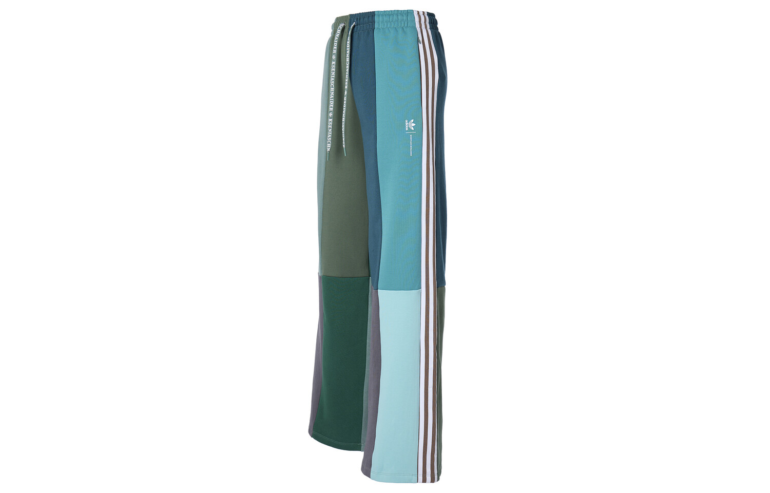 Трикотажные спортивные штаны Clover X KSENIASCHNAIDER Co-branded Series для женщин, цвет Ocean Green Adidas Originals
Трикотажные спортивные штаны Clover X KSENIASCHNAIDER Co-branded Series для женщин, цвет Ocean Green Adidas Originals