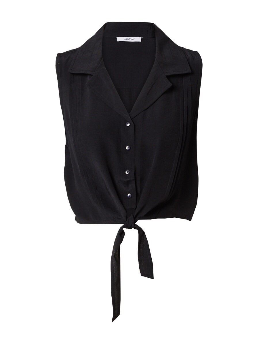 Блузка ABOUT YOU Vicky Shirt, черный 
Блузка ABOUT YOU Vicky Shirt, черный