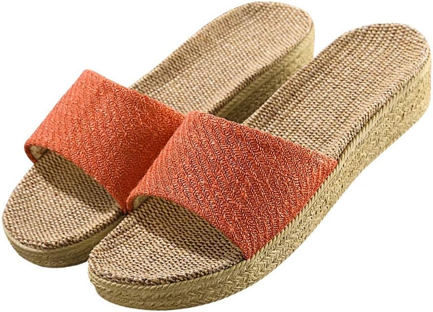 Женские тапочки с открытым носком YXCKG, льняные домашние тапочки, женские сандалии на танкетке для лета, пляжные тапочки, повседневные сандалии, противоскользящие для дома и улицы (Цвет: красный оттенок кожи, Размер: EUR35-36)
Женские тапочки с открытым носком YXCKG, льняные домашние тапочки, женские сандалии на танкетке для лета, пляжные тапочки, повседневные сандалии, противоскользящие для дома и улицы (Цвет: красный оттенок кожи, Размер: EUR35-36)