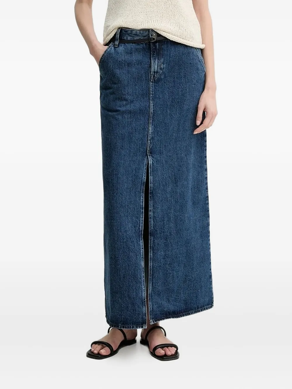 Джинсовая юбка макси с нашивкой-логотипом G-Star RAW, синий
Джинсовая юбка макси с нашивкой-логотипом G-Star RAW, синий