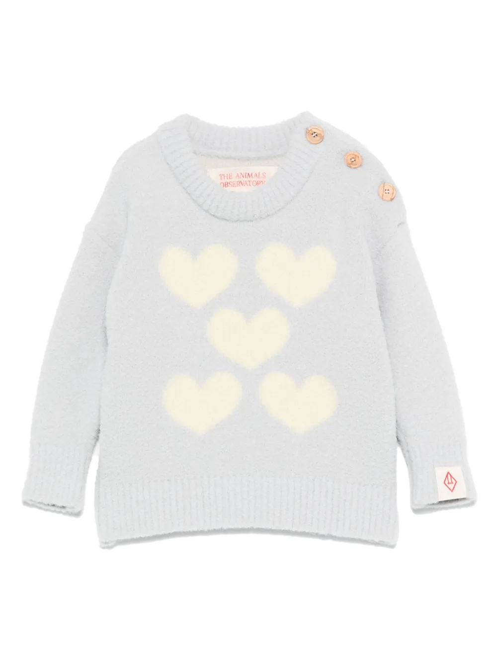 Свитер с декором The Animals Observatory, серый
Свитер с декором The Animals Observatory, серый