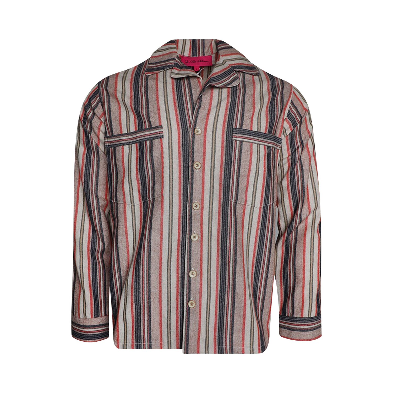 Рубашка в полоску для отдыха The Elder Statesman
Рубашка в полоску для отдыха The Elder Statesman