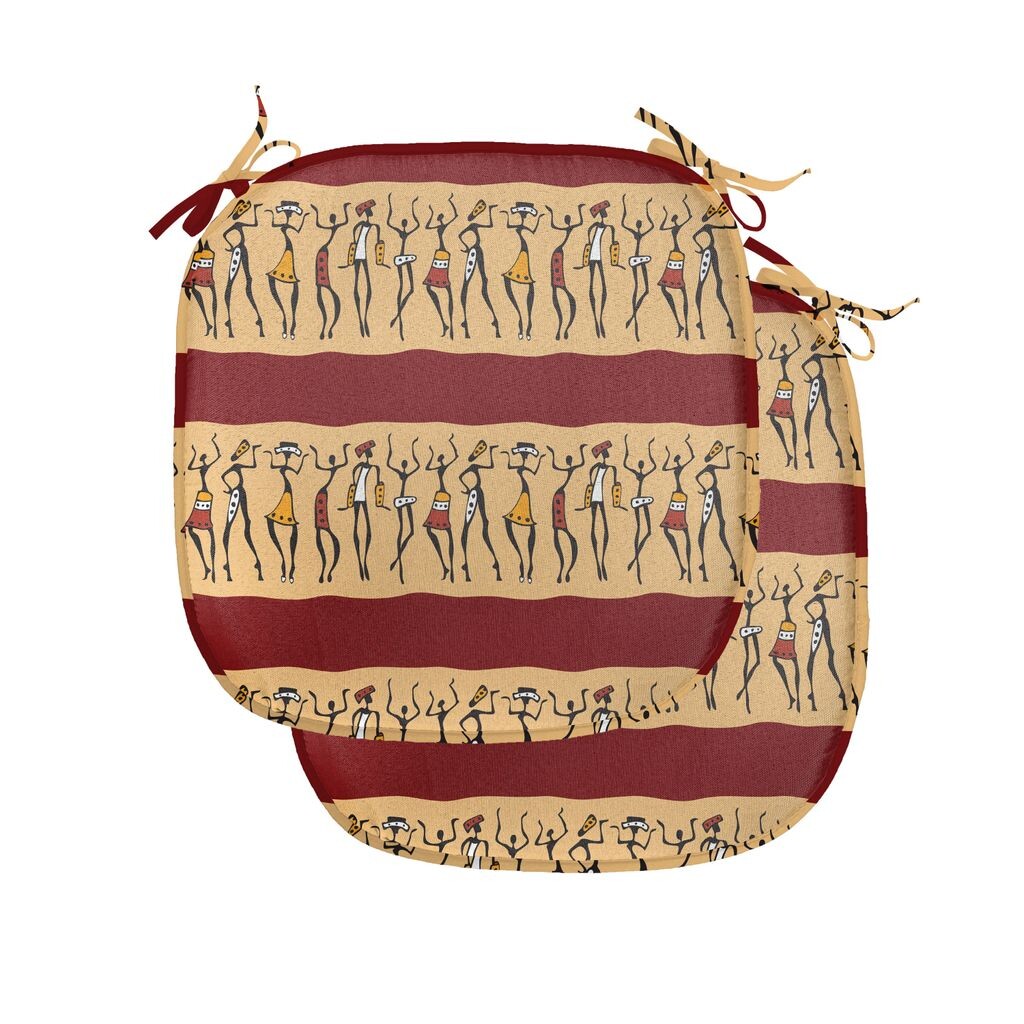 ABAKUHAUS Африканские подушки на обеденный стул, Native Culture, декоративная водонепроницаемая подушка с ремнями для кухонных сидений, 40 x 40 см — упаковка из 2 шт., рубиново-персиковый черный, коричневый
ABAKUHAUS Африканские подушки на обеденный стул, Native Culture, декоративная водонепроницаемая подушка с ремнями для кухонных сидений, 40 x 40 см — упаковка из 2 шт., рубиново-персиковый черный, коричневый