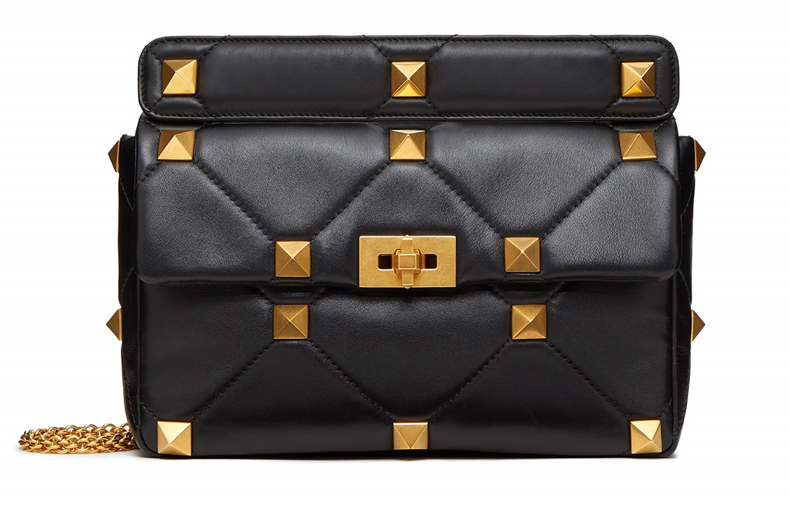 ROMAN STUD Сумка через плечо из кожи ягненка Nappa Женская Черная Valentino
ROMAN STUD Сумка через плечо из кожи ягненка Nappa Женская Черная Valentino