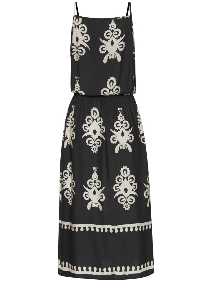 Платье миди с черно-песочным принтом LASCANA
Платье миди с черно-песочным принтом LASCANA