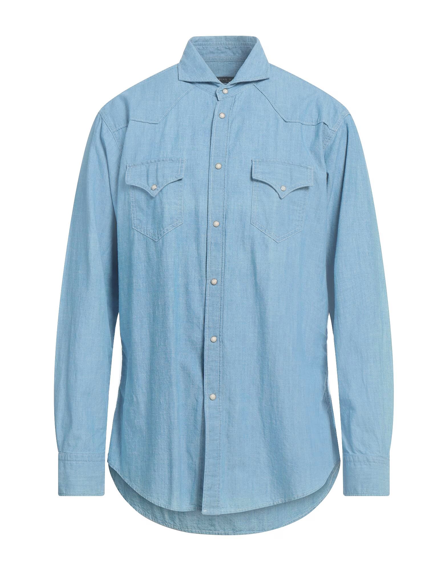 Джинсовая рубашка Brian Dales, синий
Джинсовая рубашка Brian Dales, синий