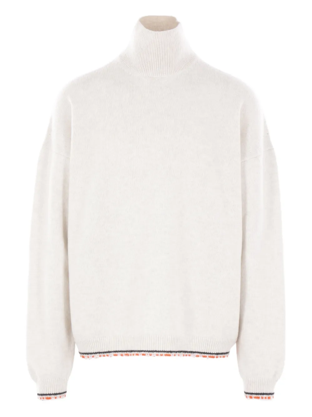 Свитер с высоким воротом из смесовой шерсти Diomene, белый
Свитер с высоким воротом из смесовой шерсти Diomene, белый