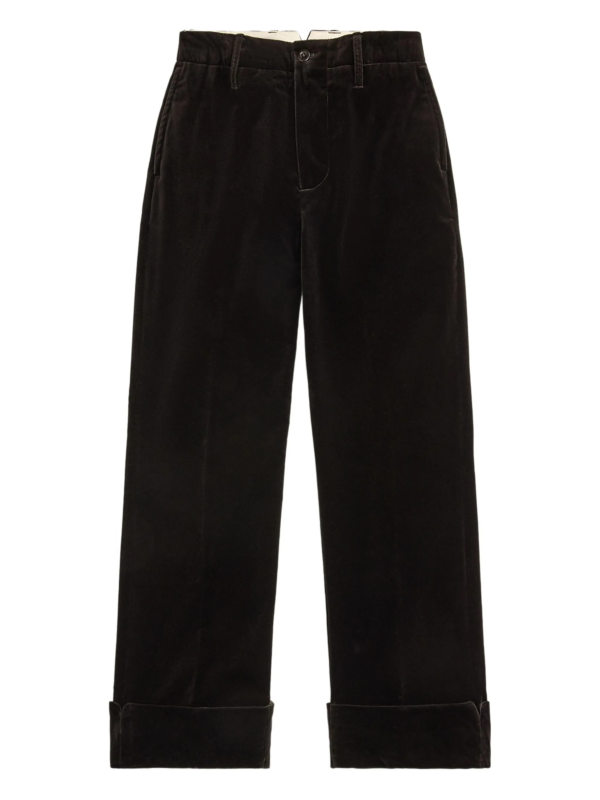 Бархатные брюки с манжетами Ralph Lauren Rrl, коричневый
Бархатные брюки с манжетами Ralph Lauren Rrl, коричневый