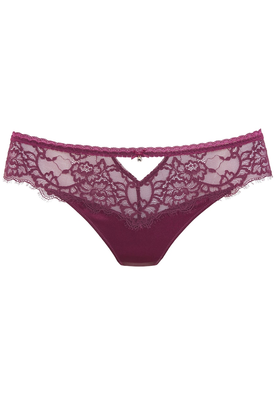 Стринги LASCANA, бордовый
Стринги LASCANA, бордовый