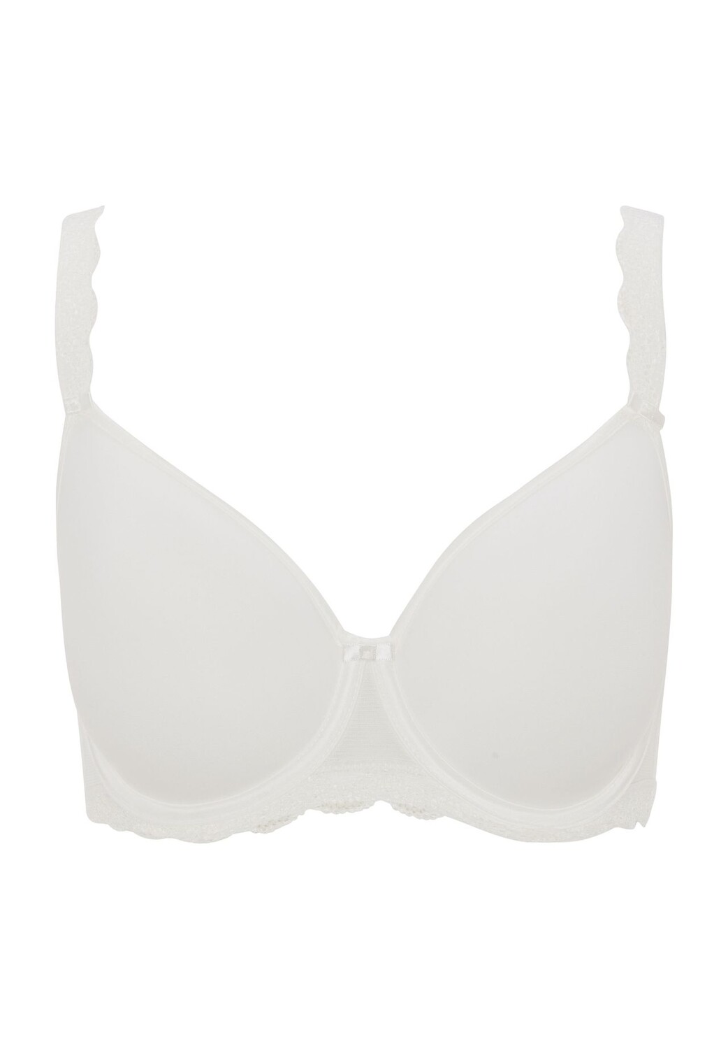 Бюстгальтер на косточках, гладкие чашки, кружево, женский DesiréE, цвет Ivory